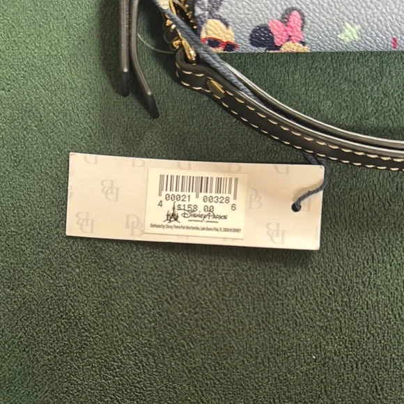 Dooney & Bourke Blue Disney Zip Wallet - Picture 2 of 6